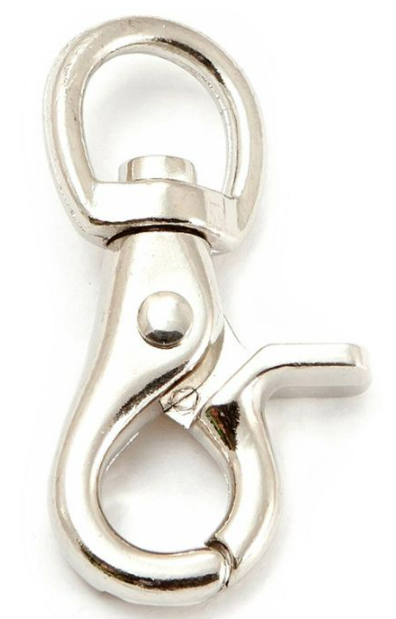 Large Round Nickle Trigger Snap 1"