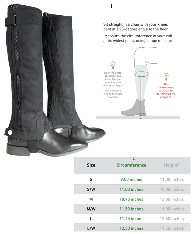 Kids Amara Half Chaps