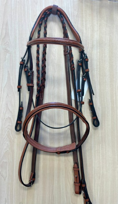 Bobby's Fancy Raised Snaffle Bridle