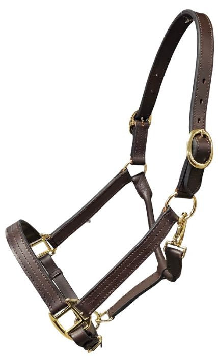 Griffith Brown Leather Halter