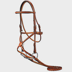Bobby's Fancy Stitch Figure 8 Bridle