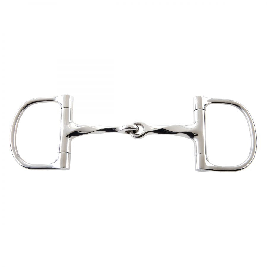 Korsteel Slow Twist Dee Ring Snaffle