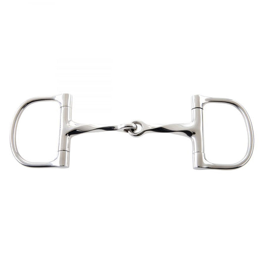 Korsteel Slow Twist Dee Ring Snaffle