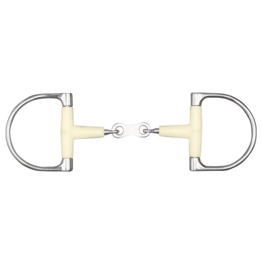Happy Mouth French Link Dee Ring Snaffle