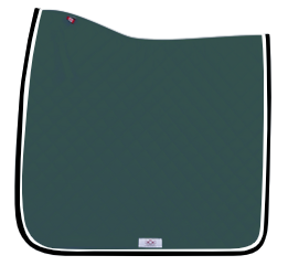 Ogilvy Dressage Profile Pad Hunter Green Base