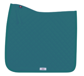 Ogilvy Dressage Profile Pad Peacock/Teal Base: 25x20"