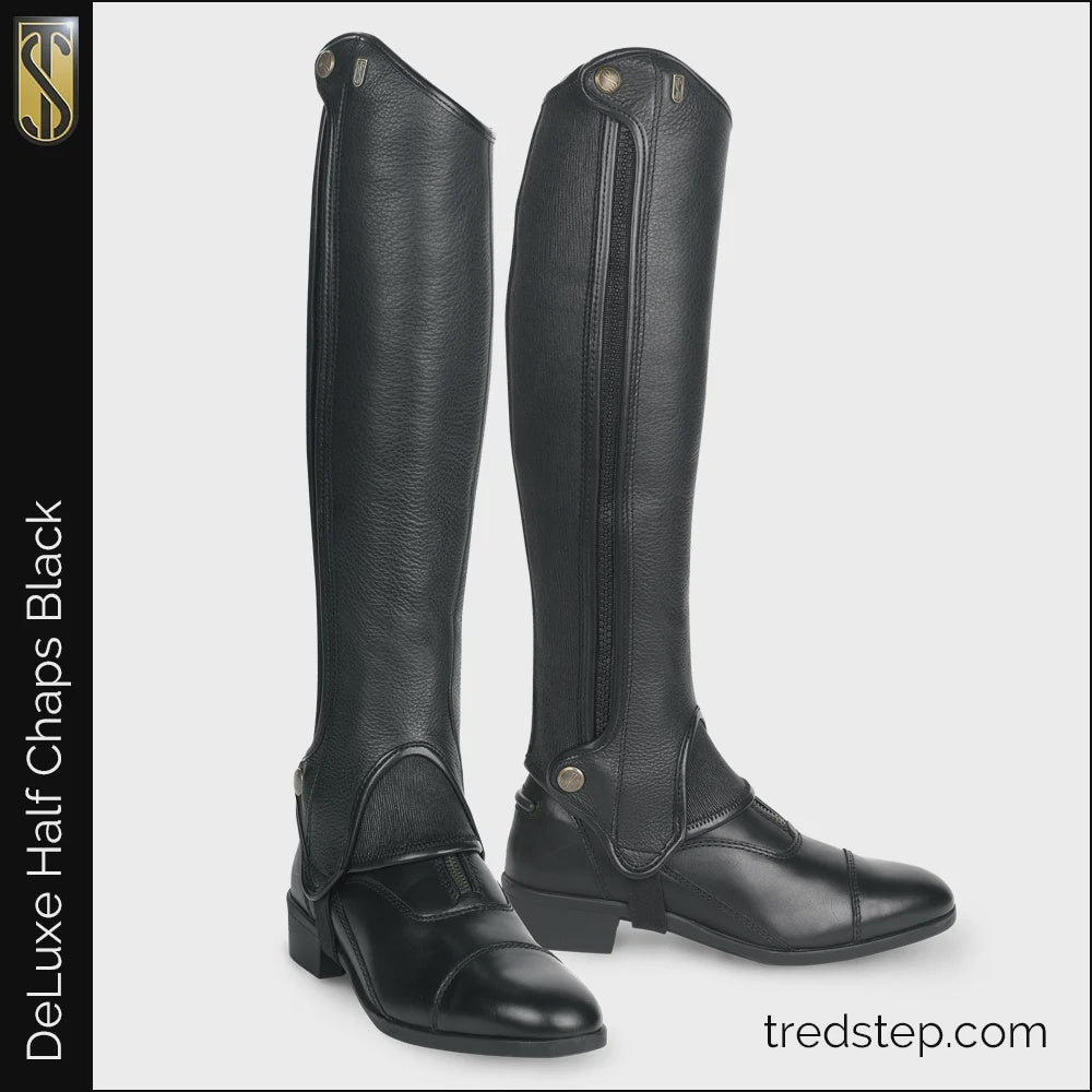 Tredstep Deluxe Leather Half Chap