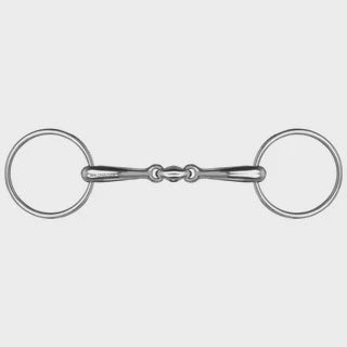 Loose Ring Solid Snaffle with Oval Link