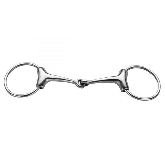 Korsteel Loose Ring Eggbutt Jointed Snaffle