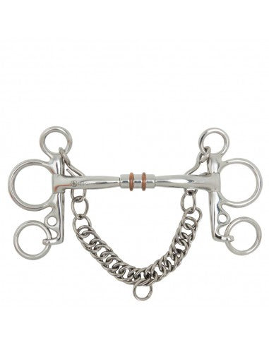 BR Baby Pelham Soft Contact 16 mm Shanks 102 mm