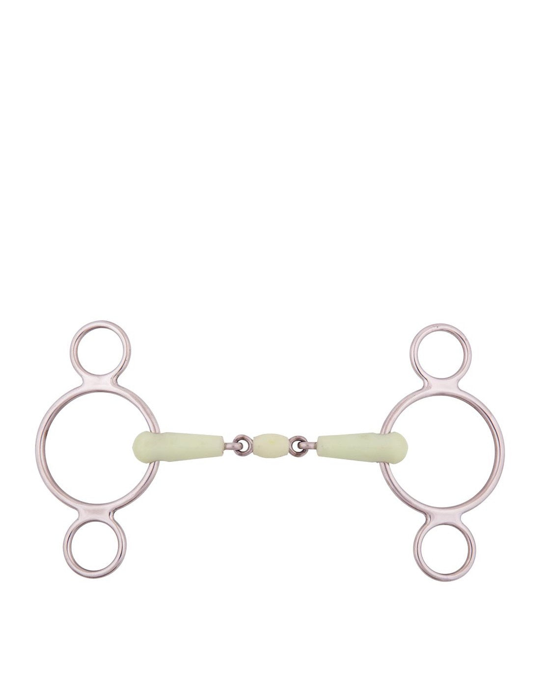 BR Double Jointed Three Ring Gag Apple Mouth