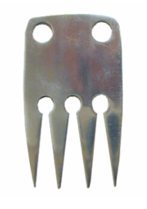 Metal Braid Aid Comb
