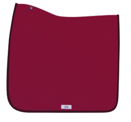 Ogilvy Dressage Profile Pad Burgundy Base