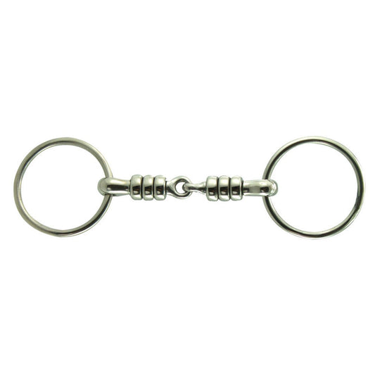 Loose Ring Steel Roller Loose Ring Snaffle