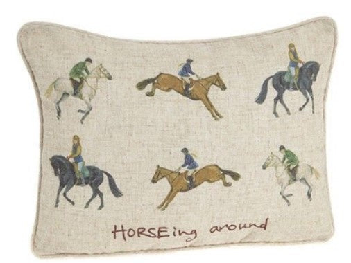 Horse Throw Cushion