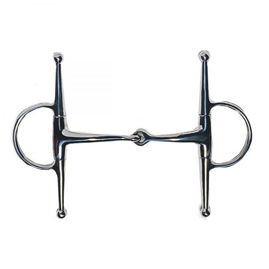 Korsteel Jointed Full Cheek Snaffle
