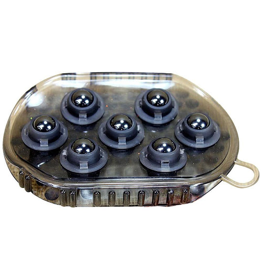 Massaging Grooming Mitt with Magnetic Ball