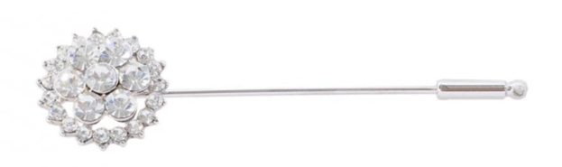 Horze Flower Crystal Stock Pin