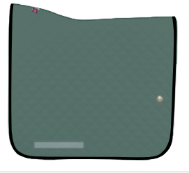Ogilvy Dressage Baby Pad Hunter Green Base