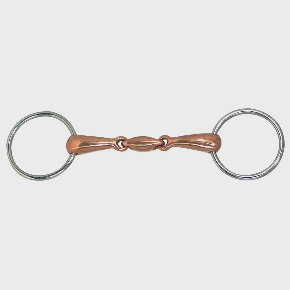 Loose Ring Copper Mouth with Oval Link
