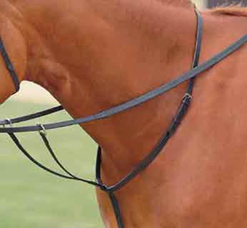 Flat Leather Running Martingale