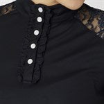 Horze Sianna Womens Training/Show Shirt with Long Sleeves