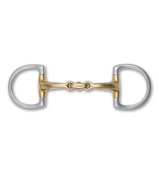 Stubben Sweet Copper Anatomic Dee Ring with Peanut
