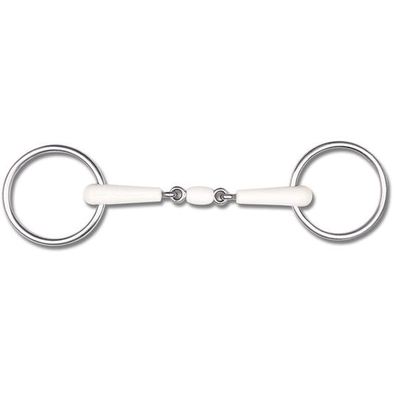 EquiMouth Double Jointed Loose Ring Snaffle