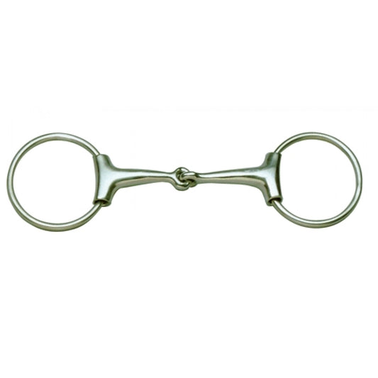 CAVALIER EGGBUTT LOOSE RING SNAFFLE BIT, 5 INCH