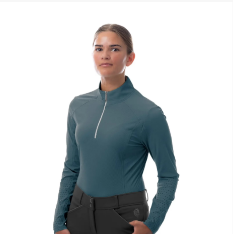 Alexandra Womens Ribbed Training Shirt