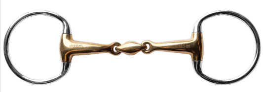 Stubben Sweet Copper Link Eggbutt Snaffle