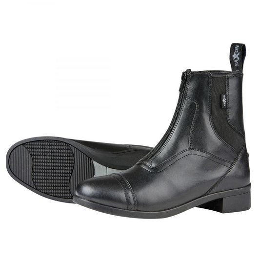 Saxon Syntovia Kids Zip Paddock Boots