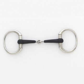 Eco Pure Eggbutt Jointed Rubber Snaffle
