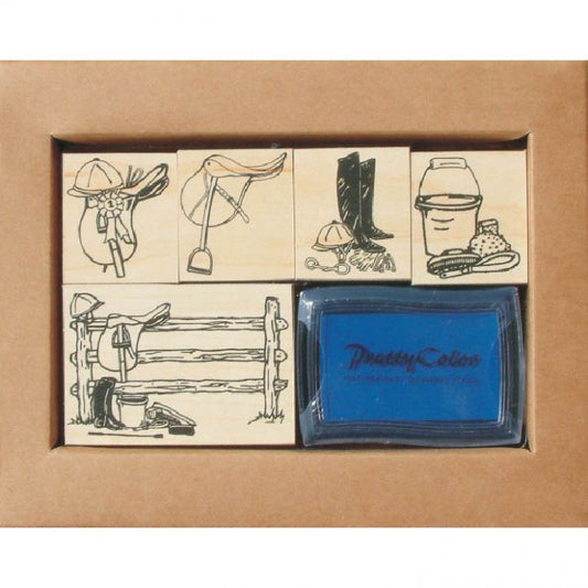 English Motif Stamp Set