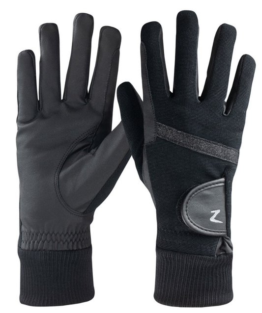 Sage Winter Gloves With Cuff