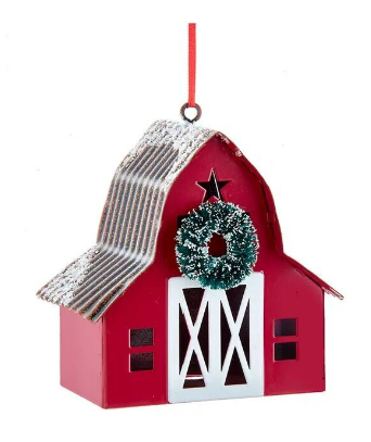 Red Barn Ornament