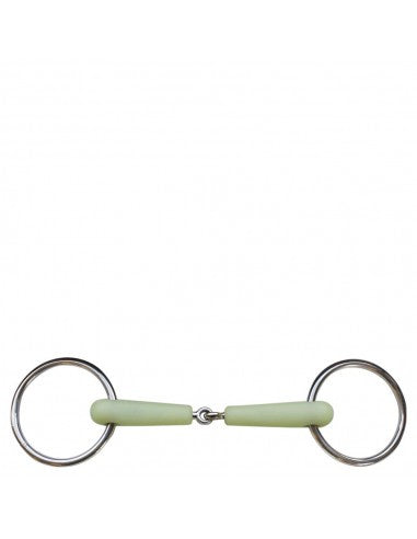 BR Single Jointed Loose Ring Snaffle Apple Mouth 18 mm