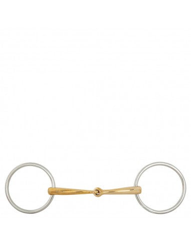 BR Soft Contact Jointed Loose Ring Snaffle