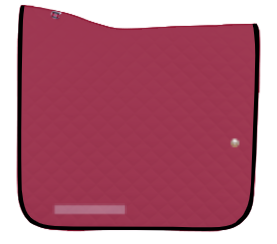 Ogilvy Dressage Baby Pad Burgundy Base