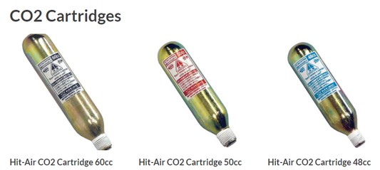 Hit Air CO2 Cartridge Canister