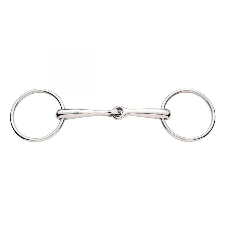 Korsteel Jointed Loose Ring Snaffle