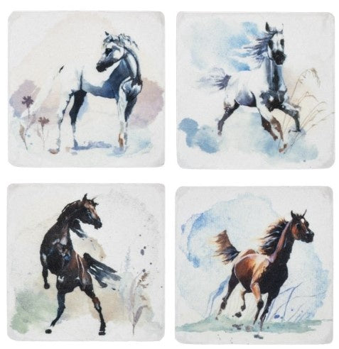 Horse coaster set (4)