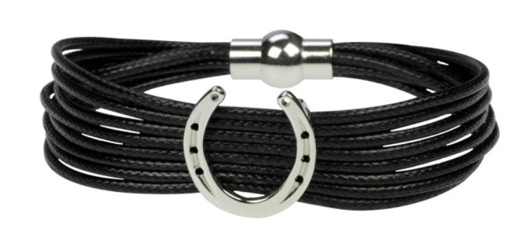 Corded Bracelet: Horseshoe