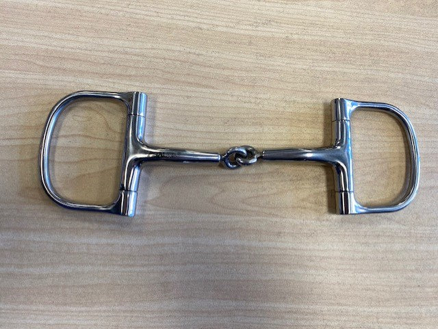 Metalab Swivel Joint Dee Ring Snaffle
