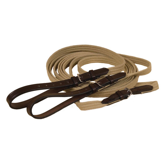 Tory Cotton Web Draw Reins